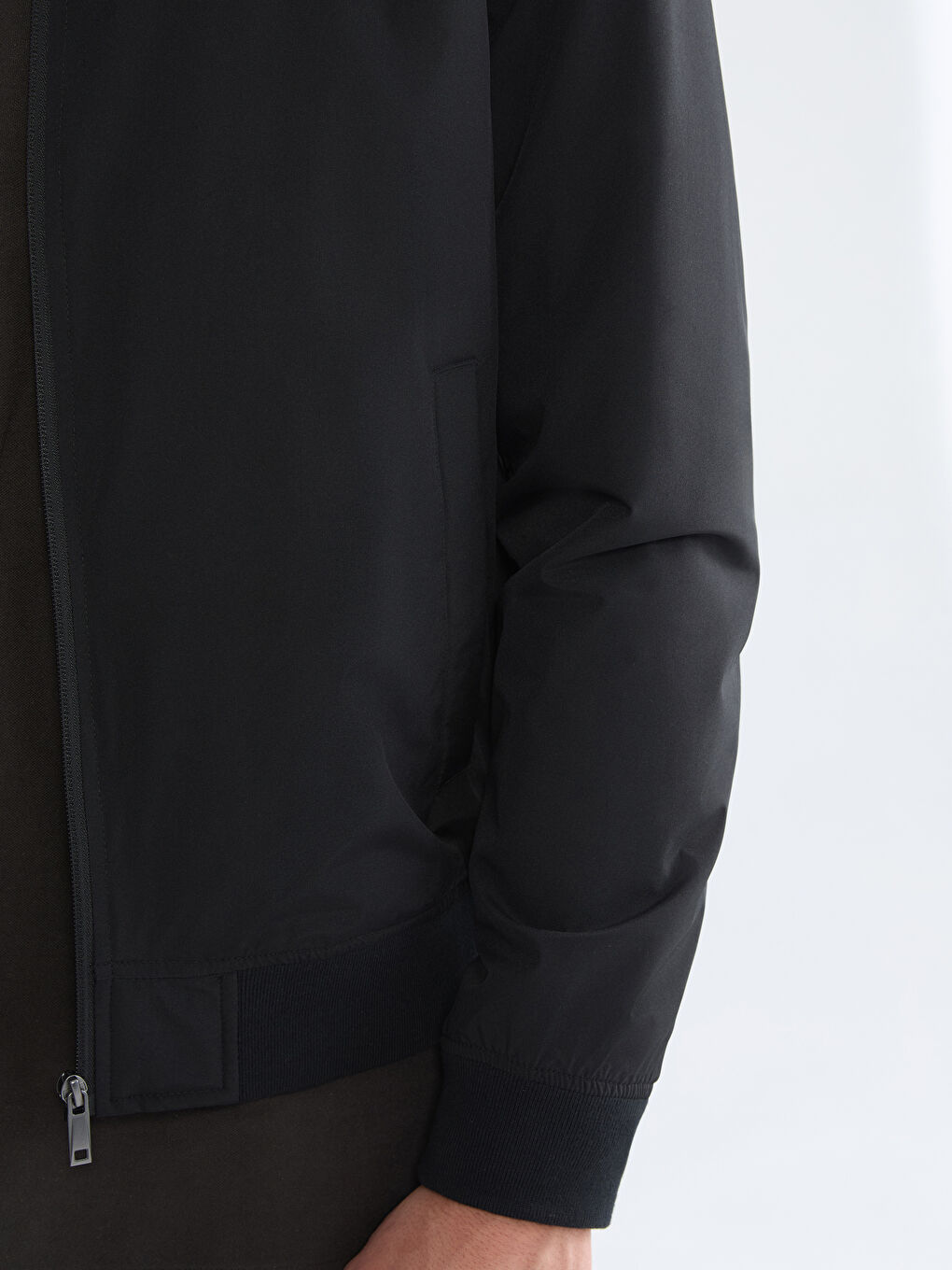 معطف أسود رجل-4