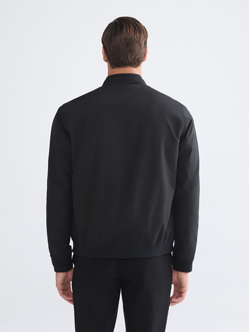 معطف أسود رجل-8