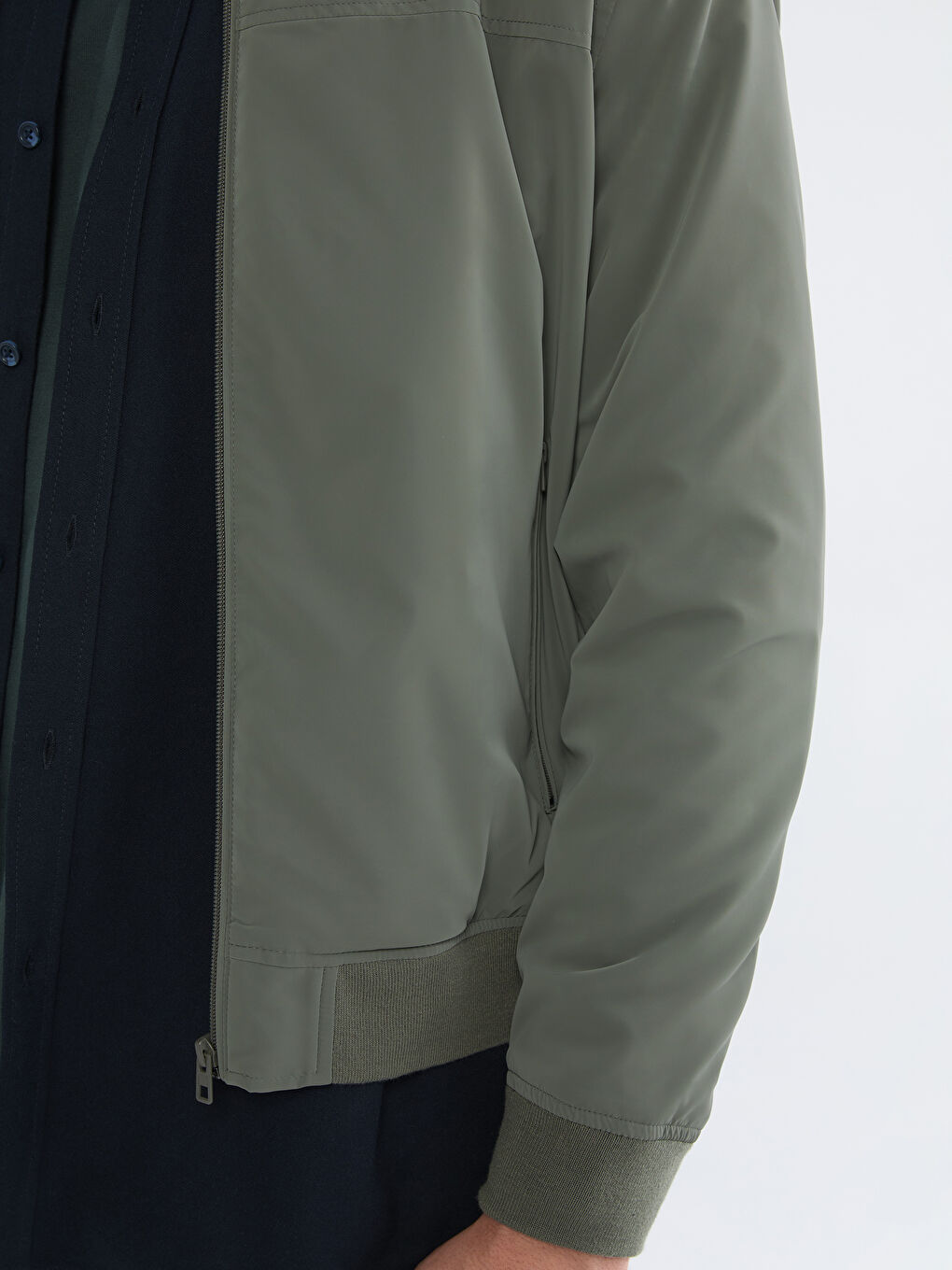 Мужское колледж пальто со стандартным кроем-4