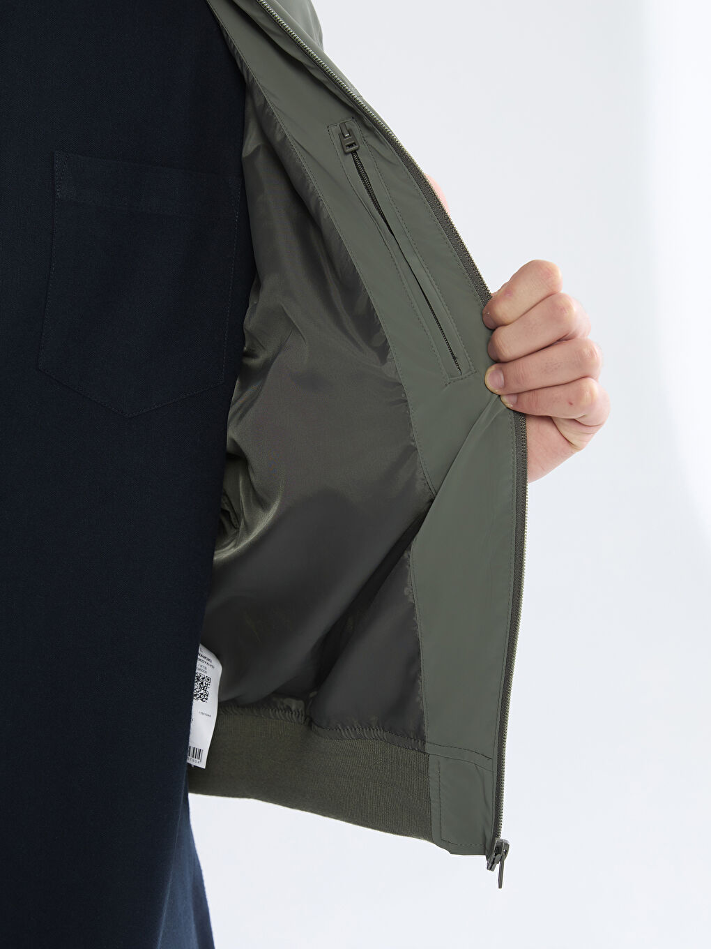 Мужское колледж пальто со стандартным кроем-6