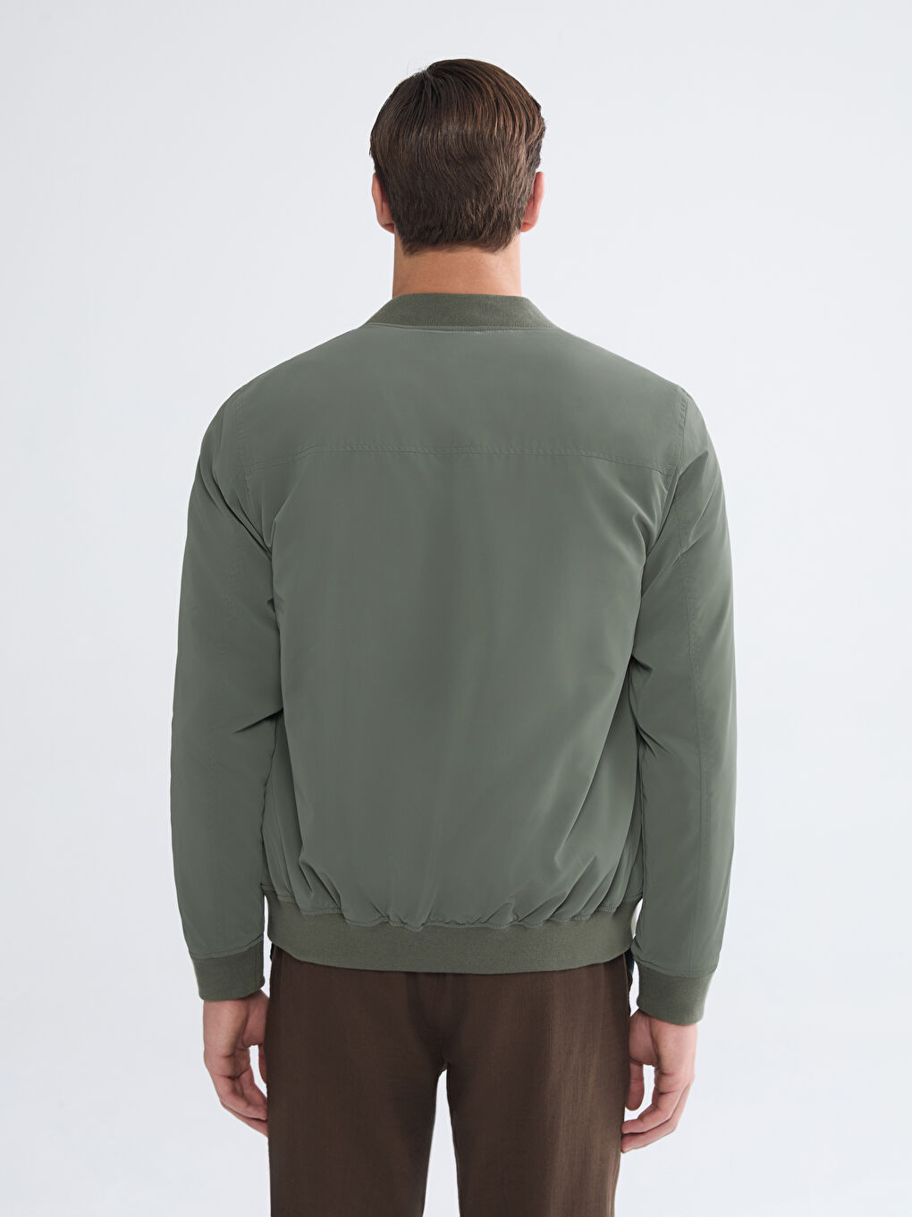 Мужское колледж пальто со стандартным кроем-8