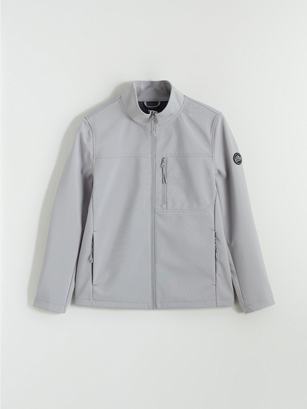 Мужчины Серый Пальто-5