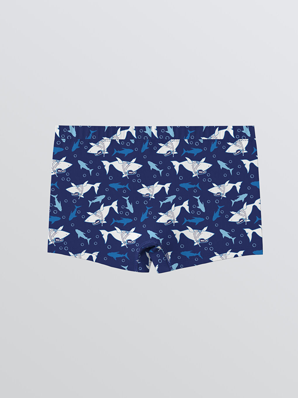 Lacivert Erkek Çocuk Boxer 3'lü-1