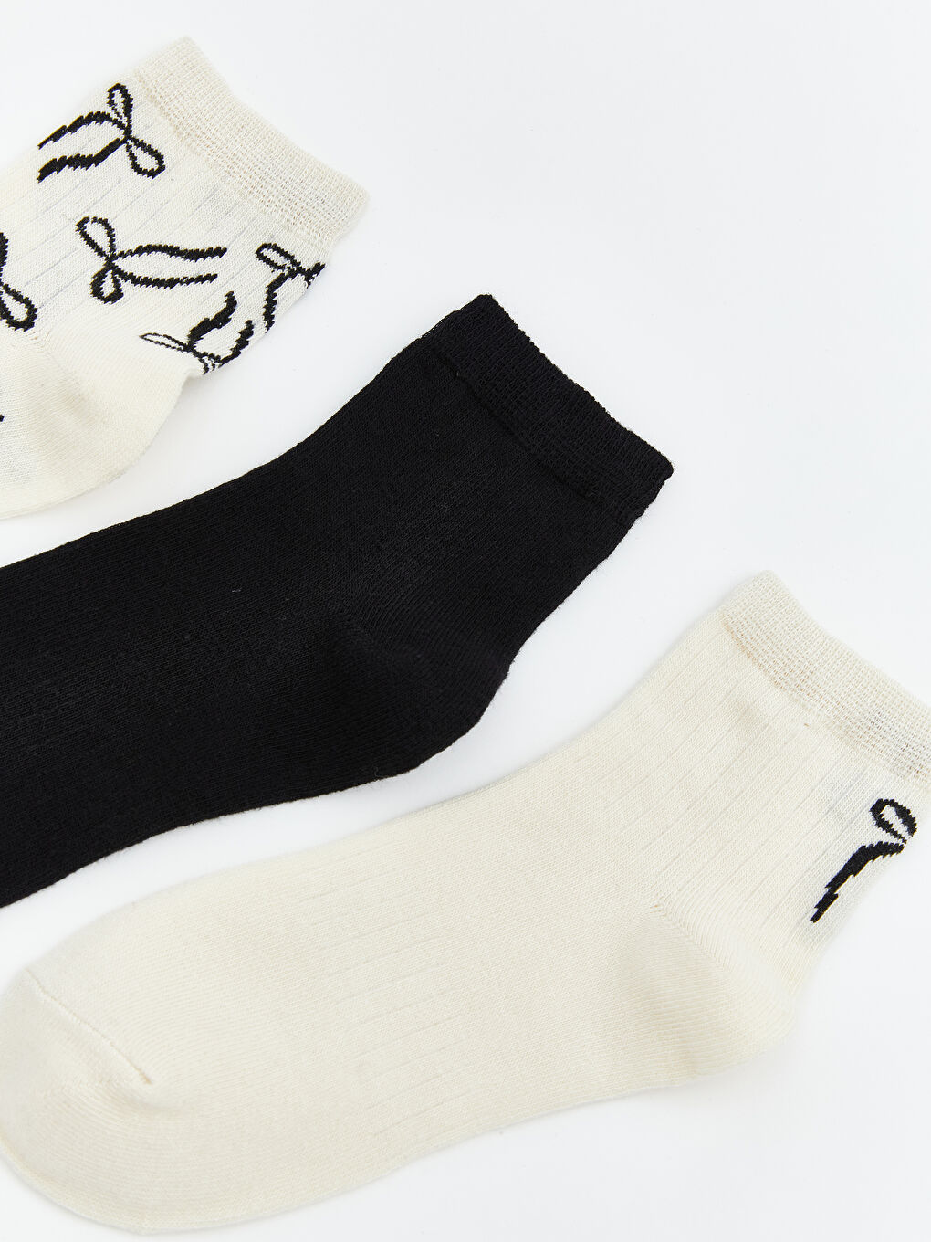 Printed Women's Ankle Socks 3-packs-2