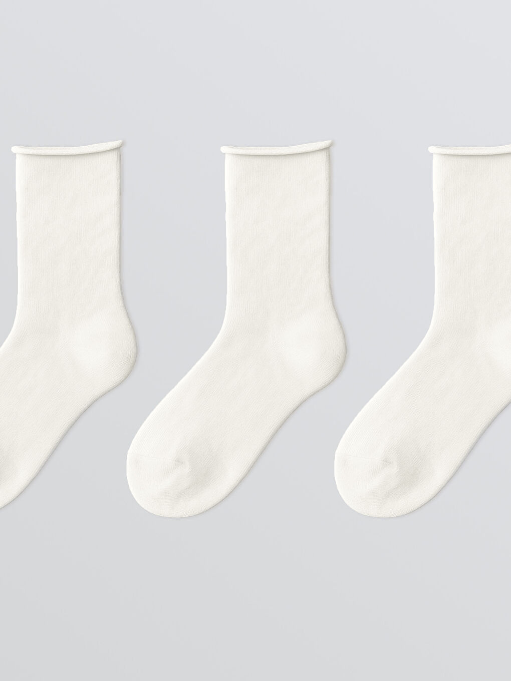 Șosete scurte pentru femei, set de 3 bucăți-1