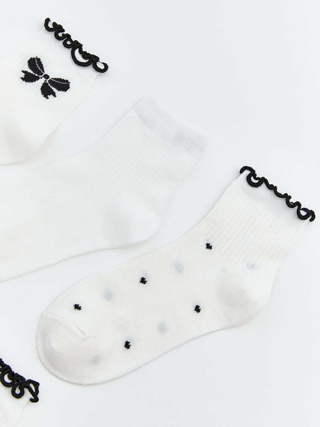 Chaussettes de cheville ÉCROU Femme-1