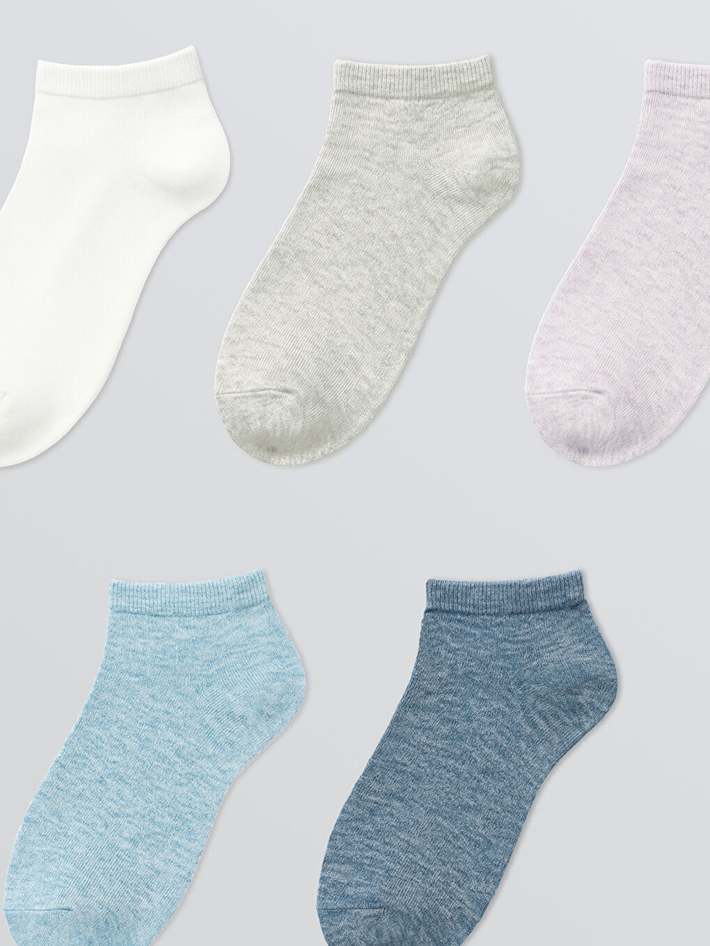 SVETLO BEŽ Sportske čarape Žena-1