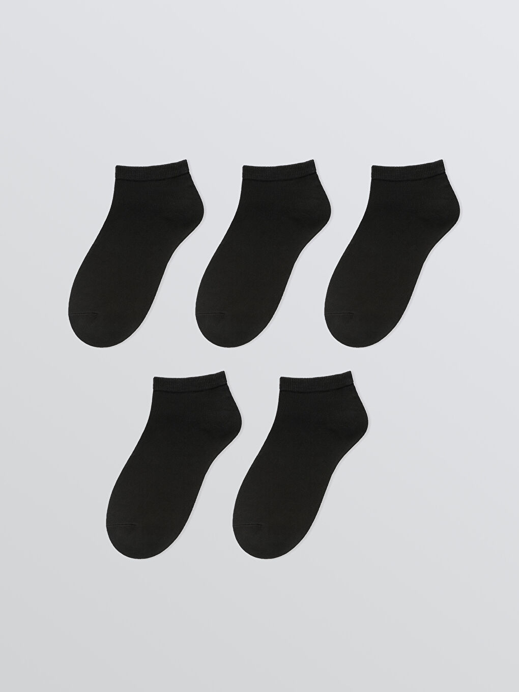 Woman BLACK Trainer Socks