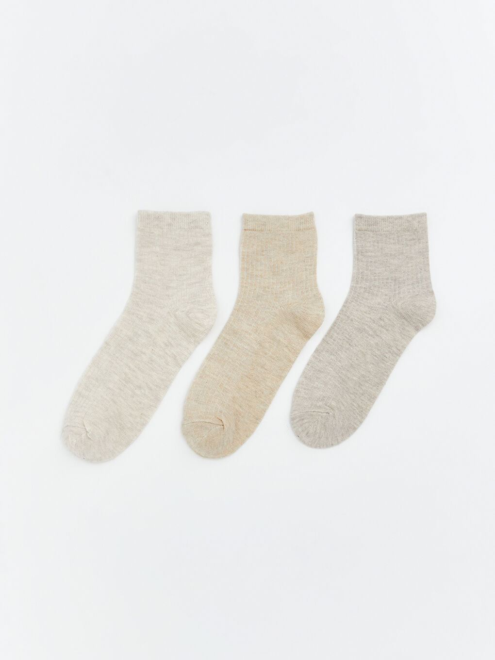 Woman BEIGE Ankle Socks