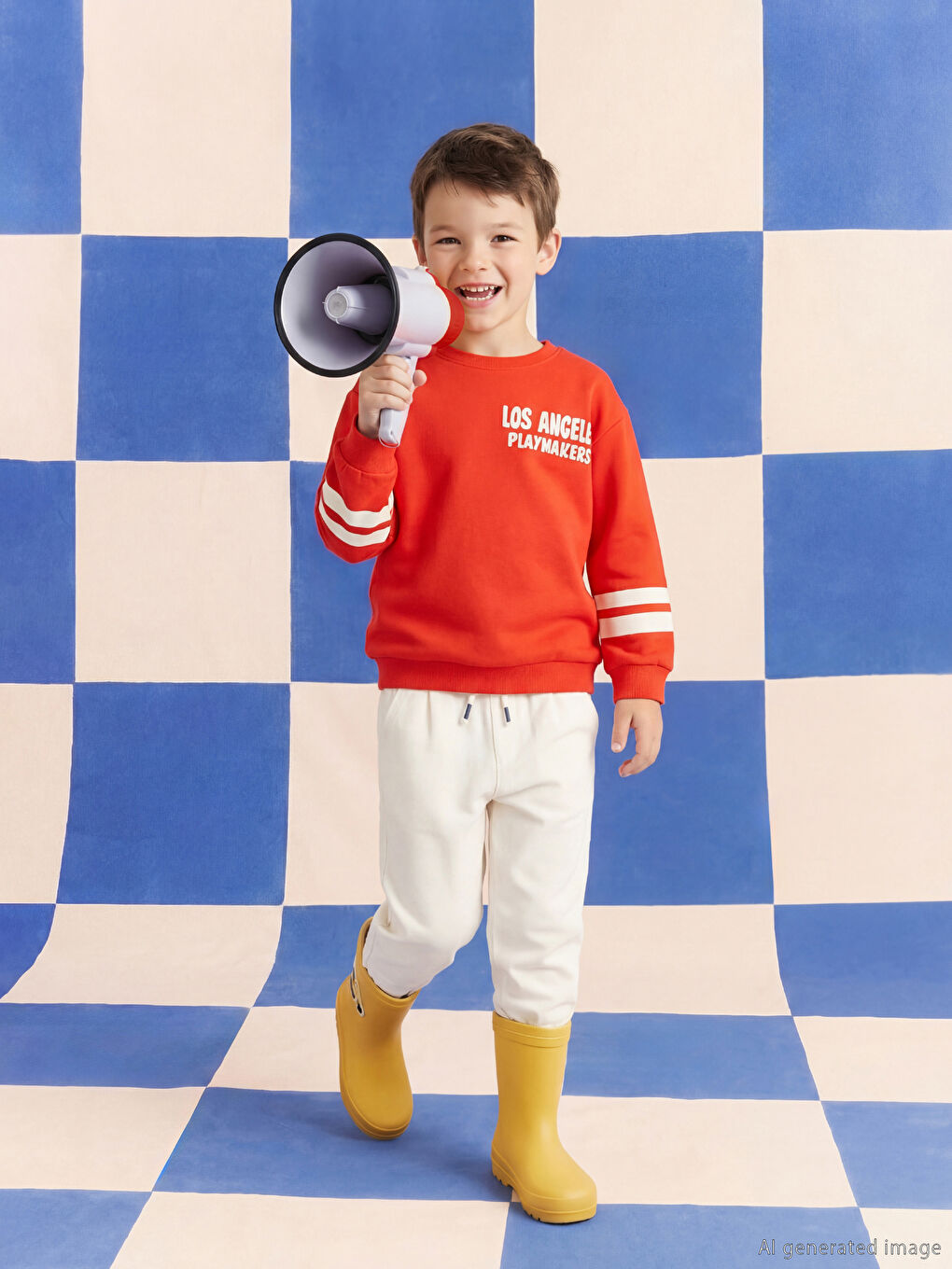 Los Angeles Bedrucktes Sweatshirt für Jungen-1