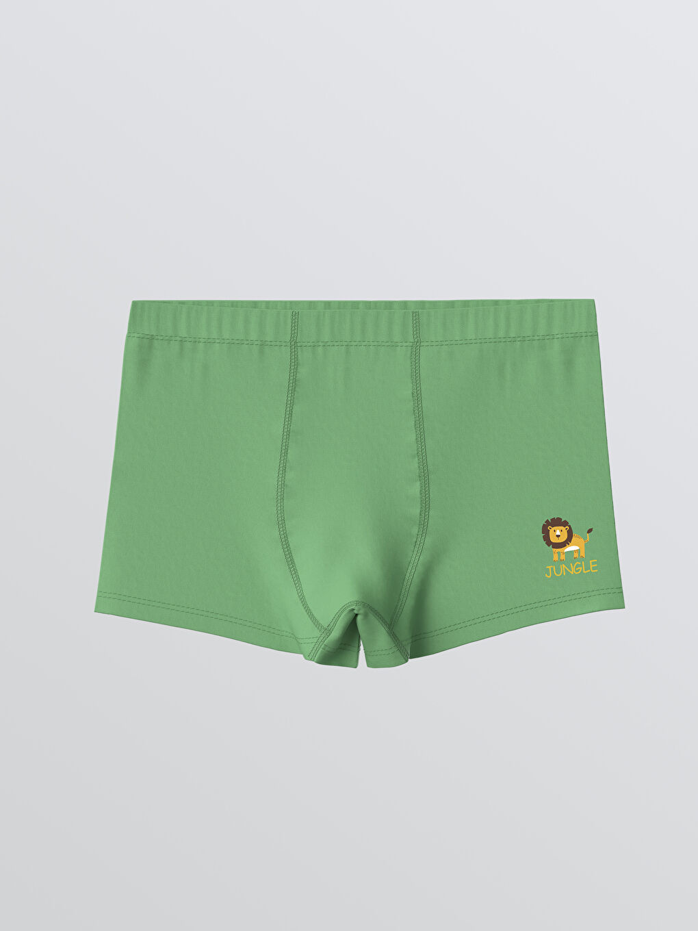 Yeşil Erkek Bebek Boxer 3'lü Paket-3