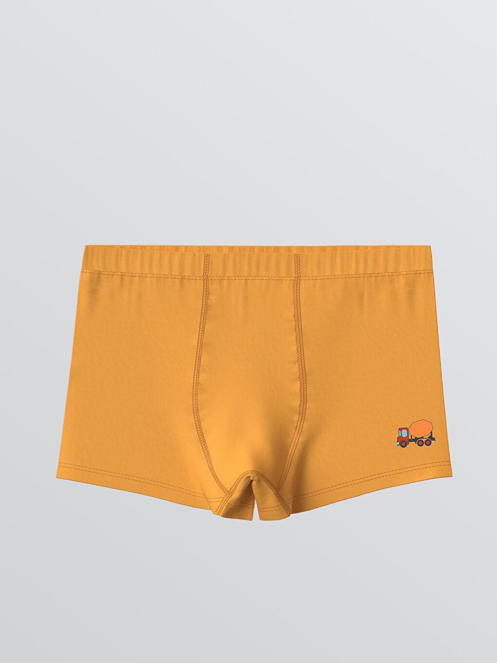 Ekru Baskılı Erkek Çocuk Boxer 3'lü-3