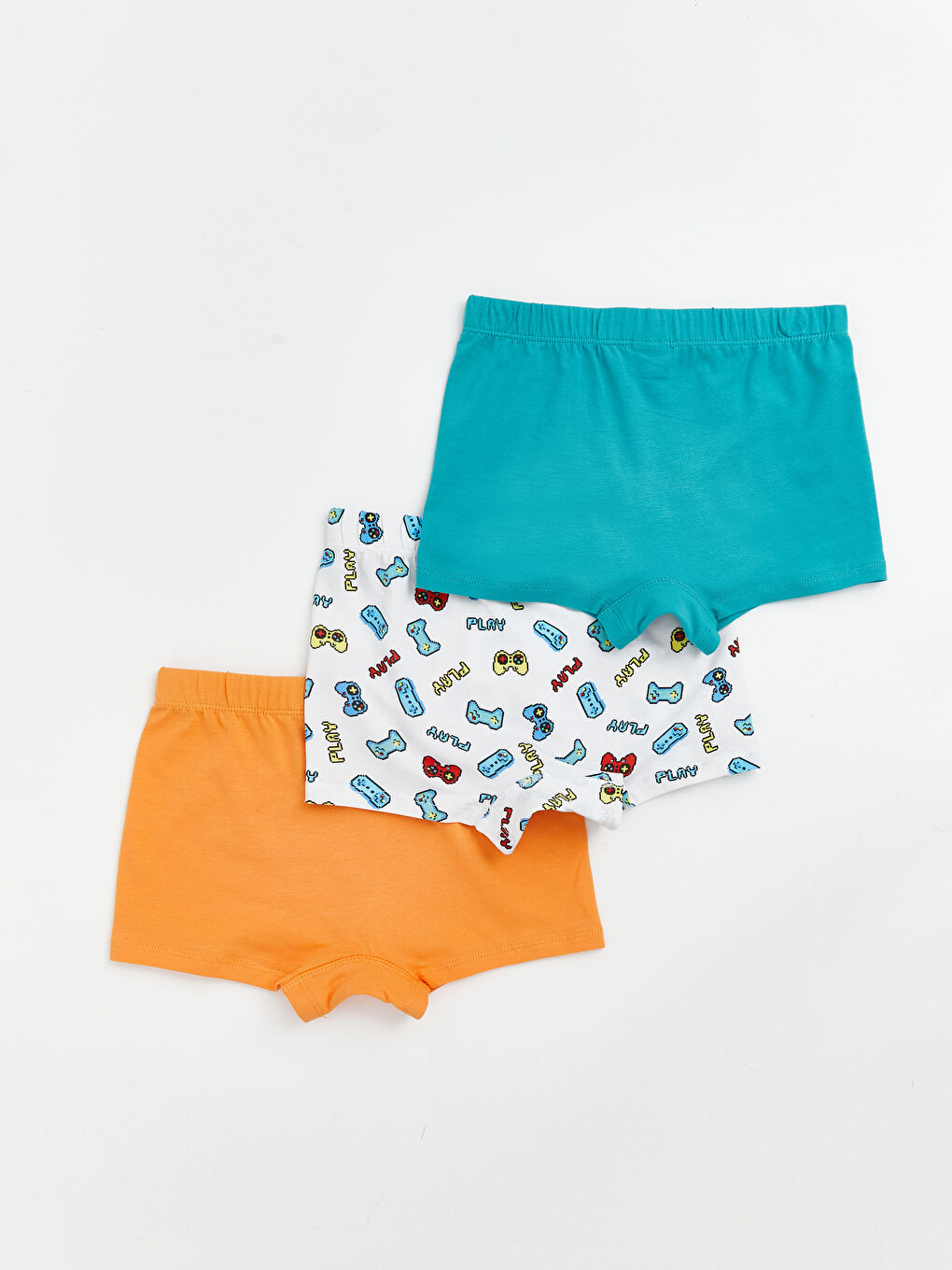 Boy WHITE Boxer Briefs-1