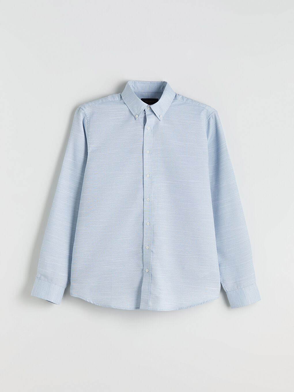 Regular Fit Dobby Shirt-4