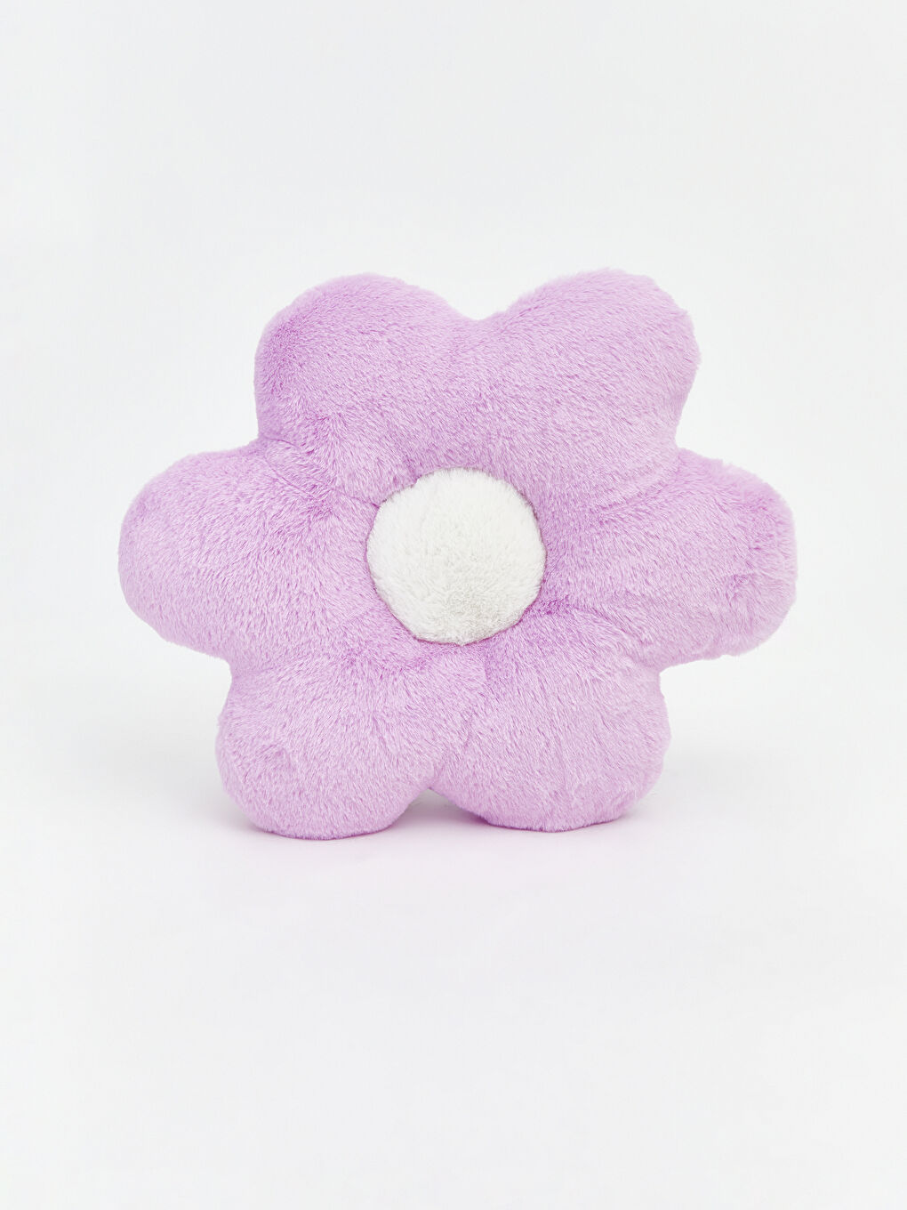 Lila Çiçek Figürlü Kırlent 36 cm-1