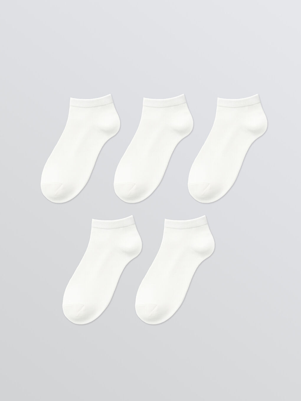 Woman WHITE Trainer Socks