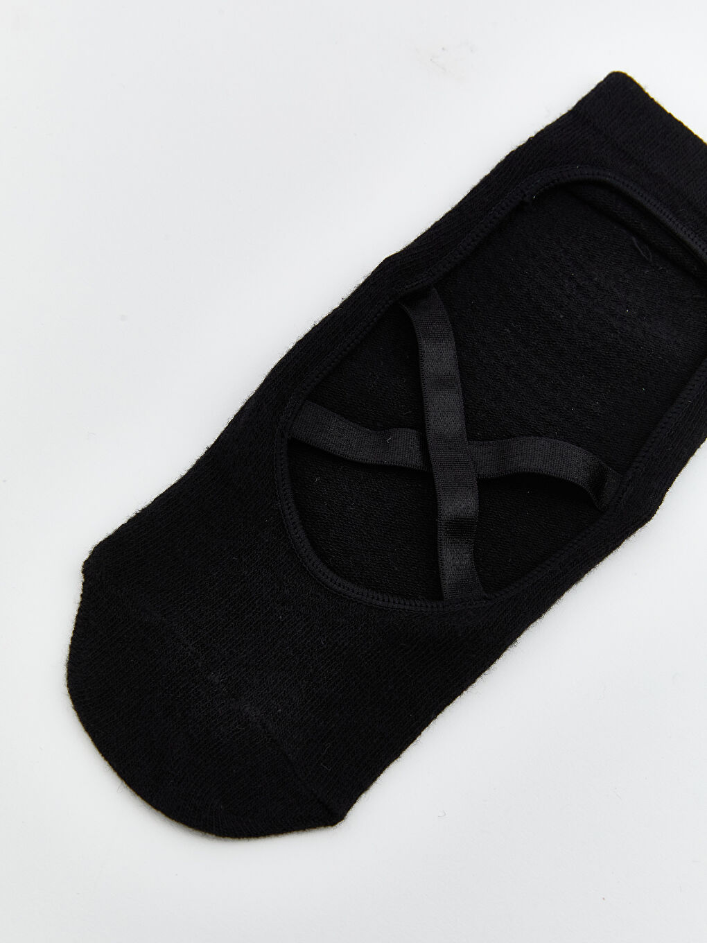Siyah Kadın Pilates ve Yoga Çorabı-2