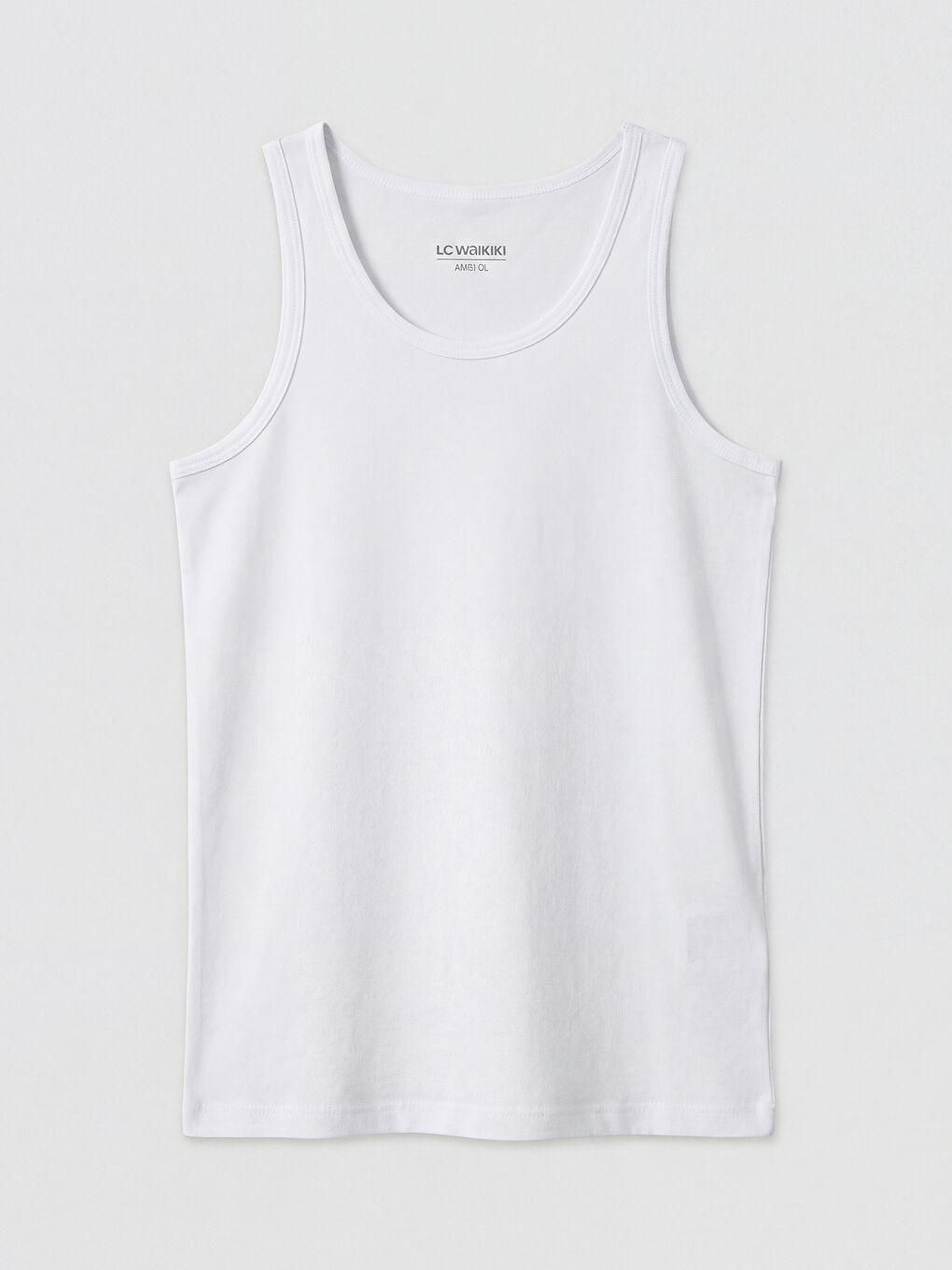 Yeşil Bisiklet Yaka Erkek Çocuk Atlet 5'li-3