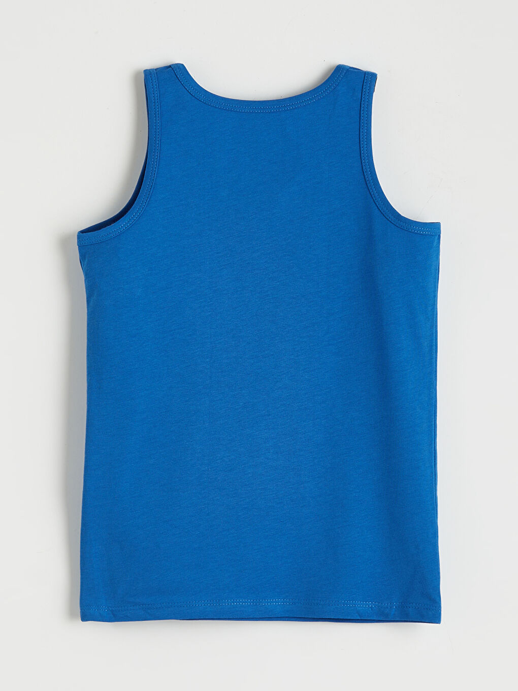 Mavi Bisiklet Yaka Erkek Çocuk Atlet 5'li-6