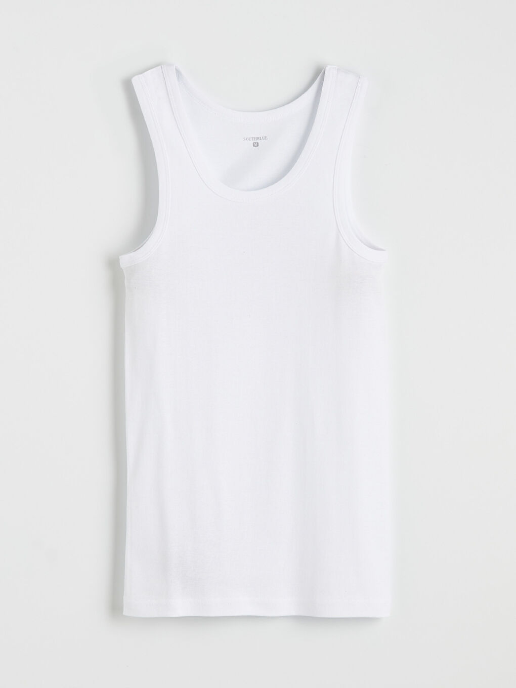 Beyaz U Yaka Erkek Atlet 2'li-9