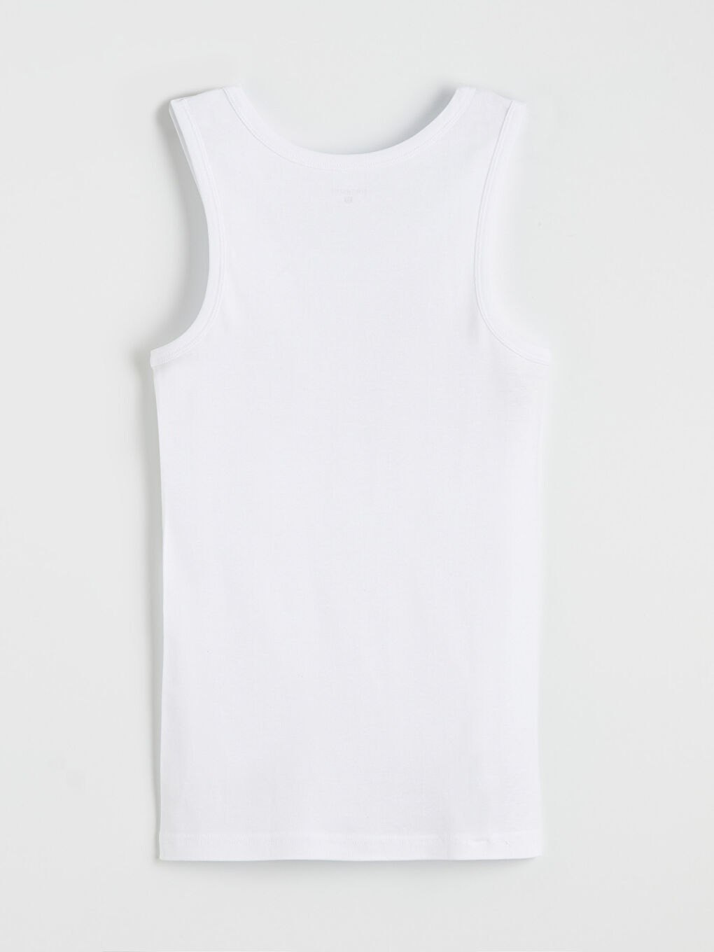 Beyaz U Yaka Erkek Atlet 2'li-10