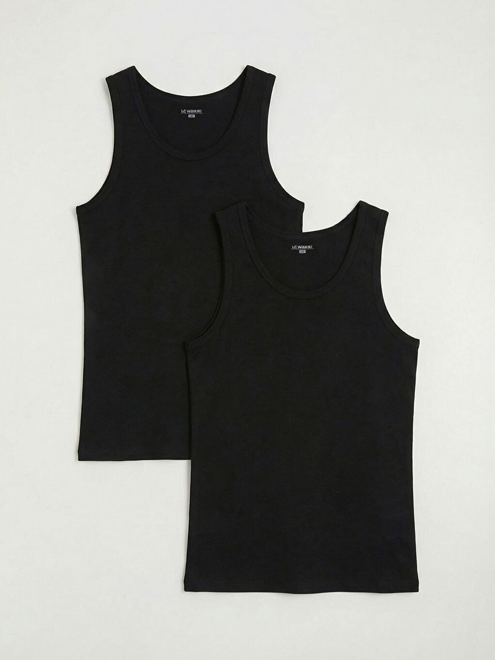 Muška pamučna majica sa U-izrezom, pakovanje od 2 komada