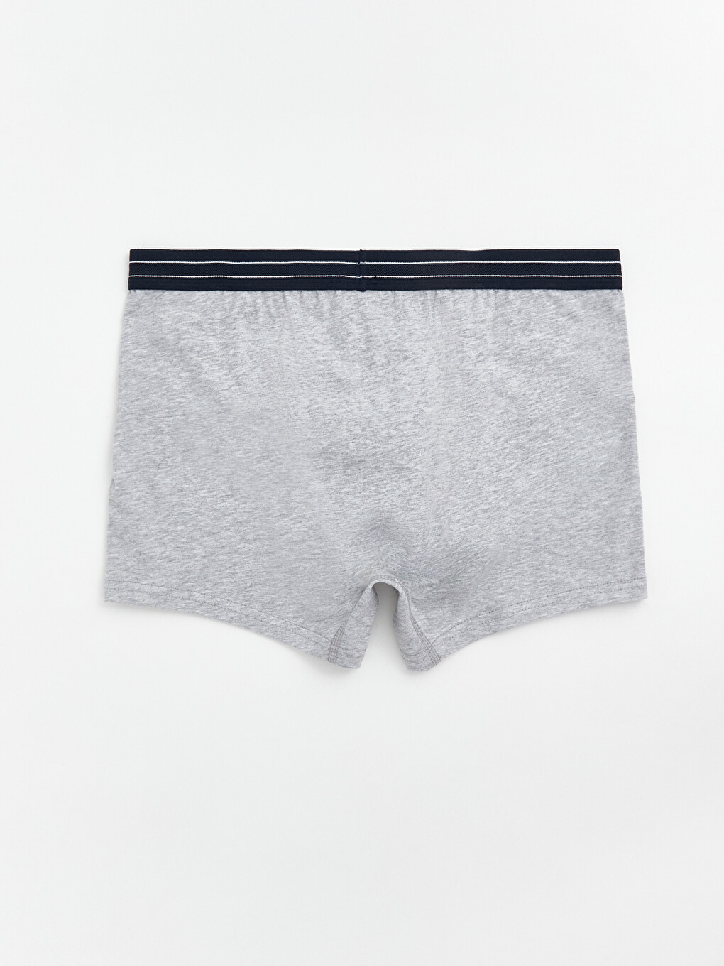 Gri Pamuklu Esnek Erkek Boxer-1