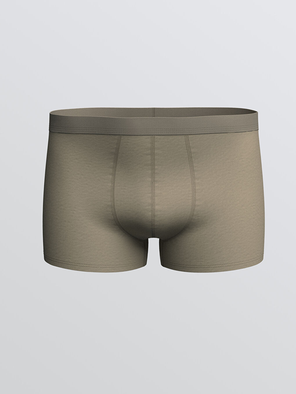 Gri Standart Kalıp Erkek Boxer