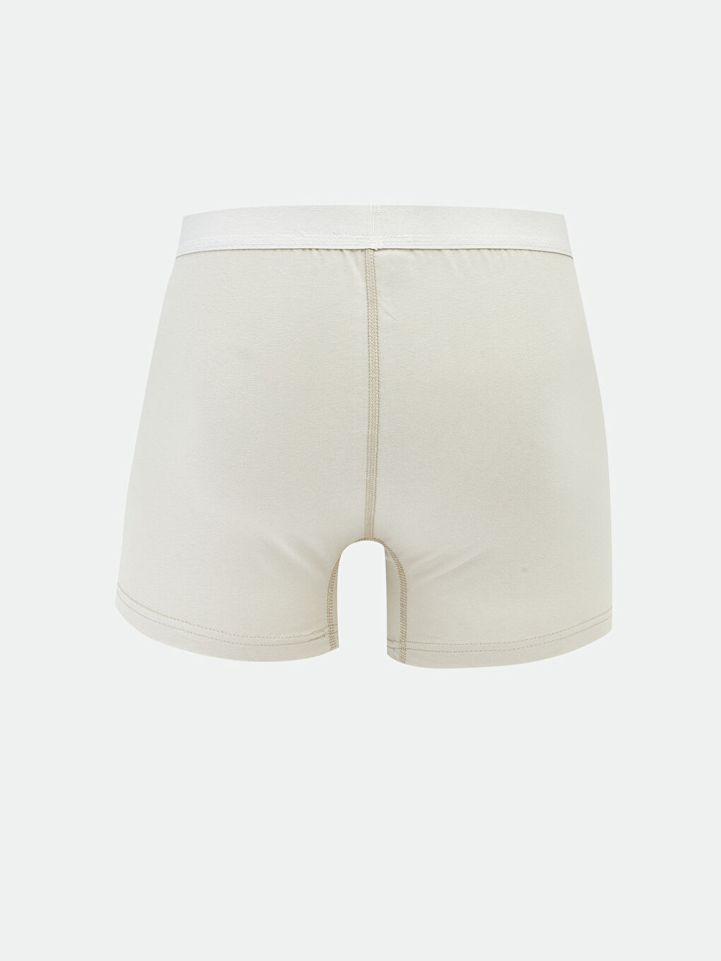 Gri Standart Kalıp Pamuklu Esnek Erkek Boxer-1