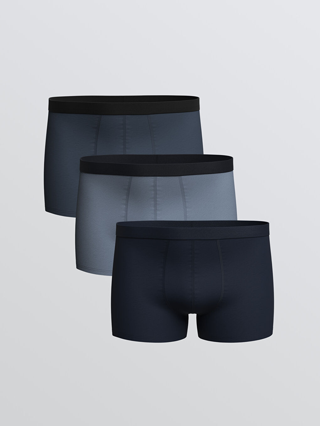 İndigo Loose Fit Pamuklu Esnek Erkek Boxer 3'lü 