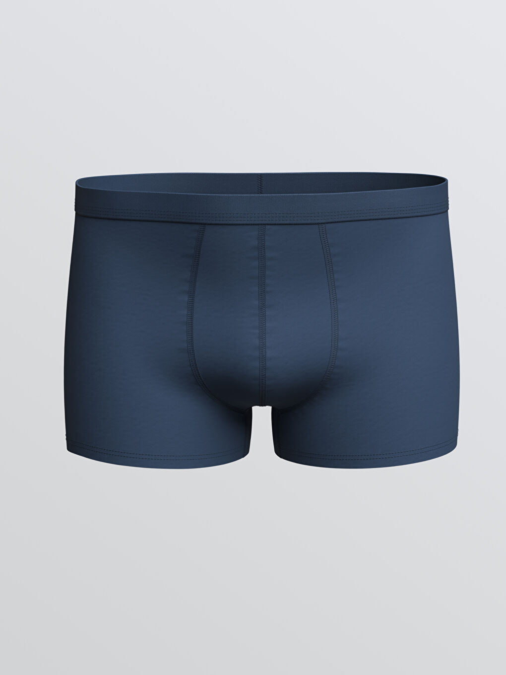 Antrasit Loose Fit Pamuklu Esnek Erkek Boxer 3'lü -1