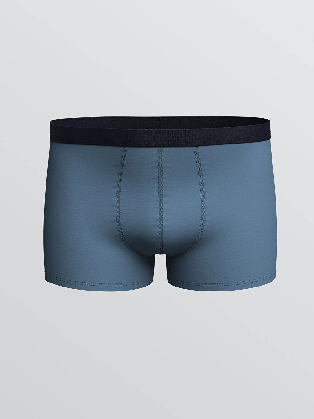 Antrasit Loose Fit Pamuklu Esnek Erkek Boxer 3'lü -3