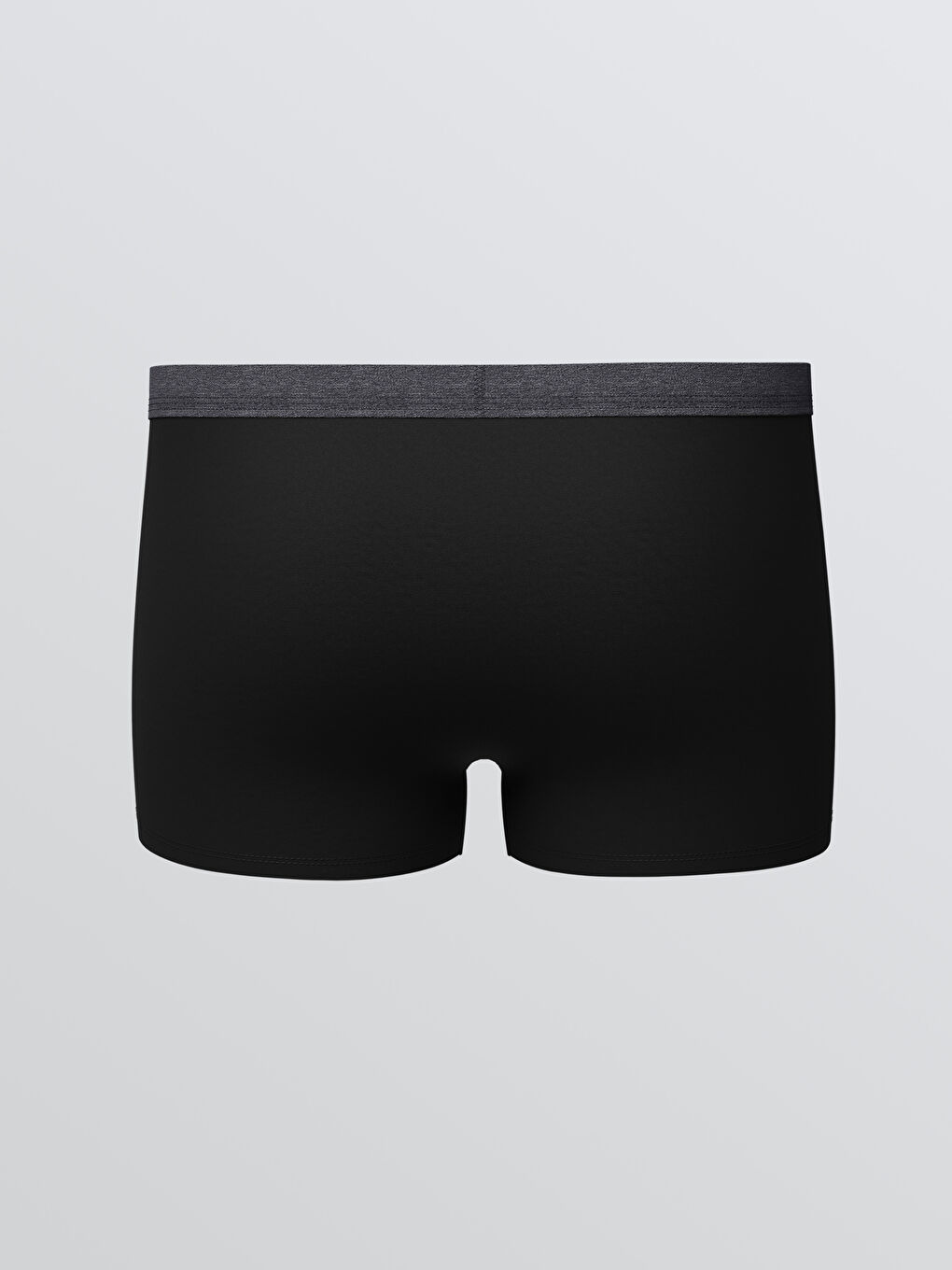 Antrasit Standart Kalıp Pamuklu Esnek Erkek Boxer 3'lü-4