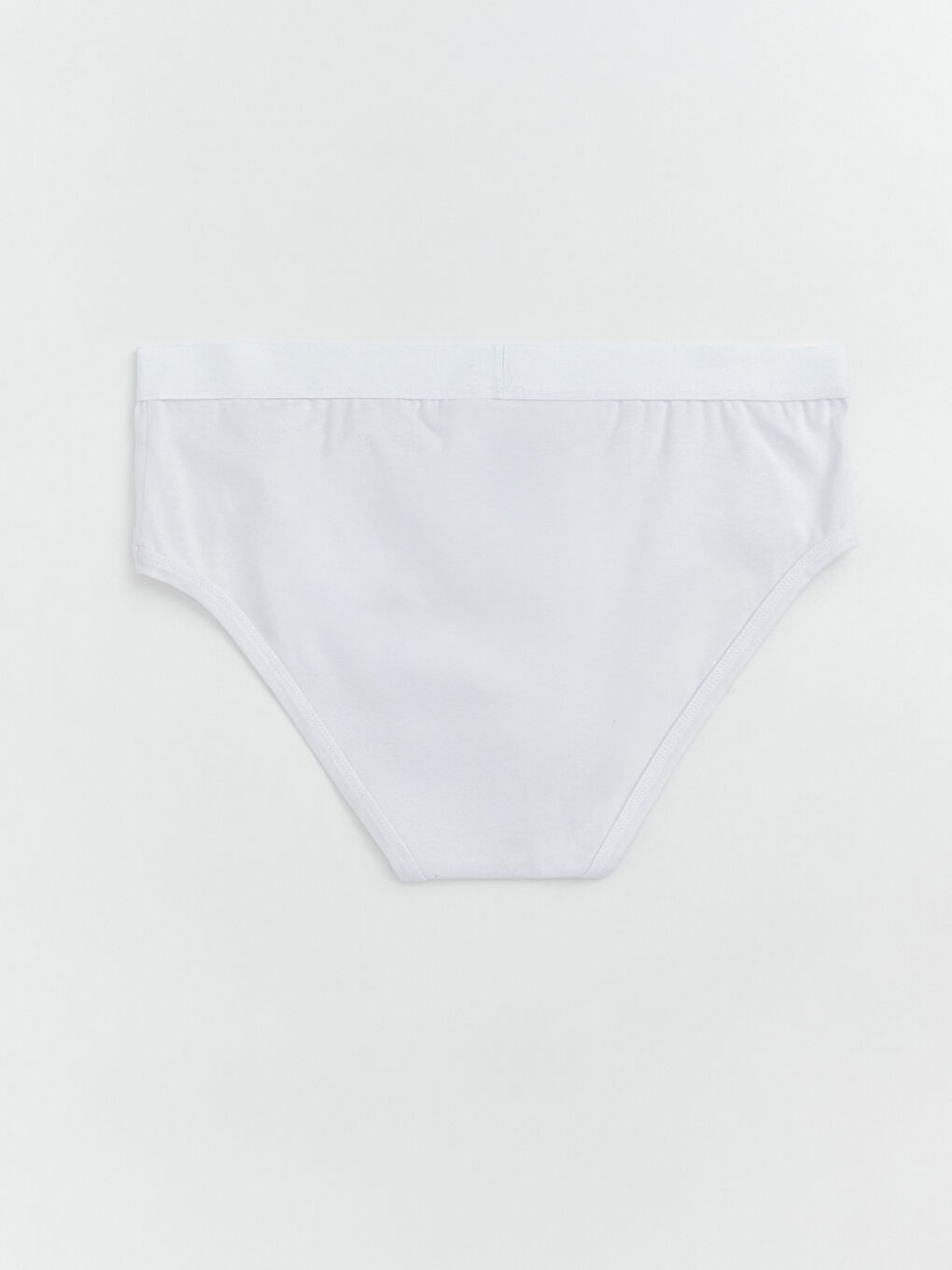 Beyaz Standart Kalıp Pamuklu Esnek Erkek Slip Boxer 3'lü-2