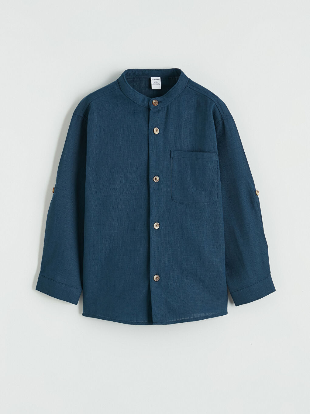 İndigo Hakim Yaka Erkek Çocuk Gömlek