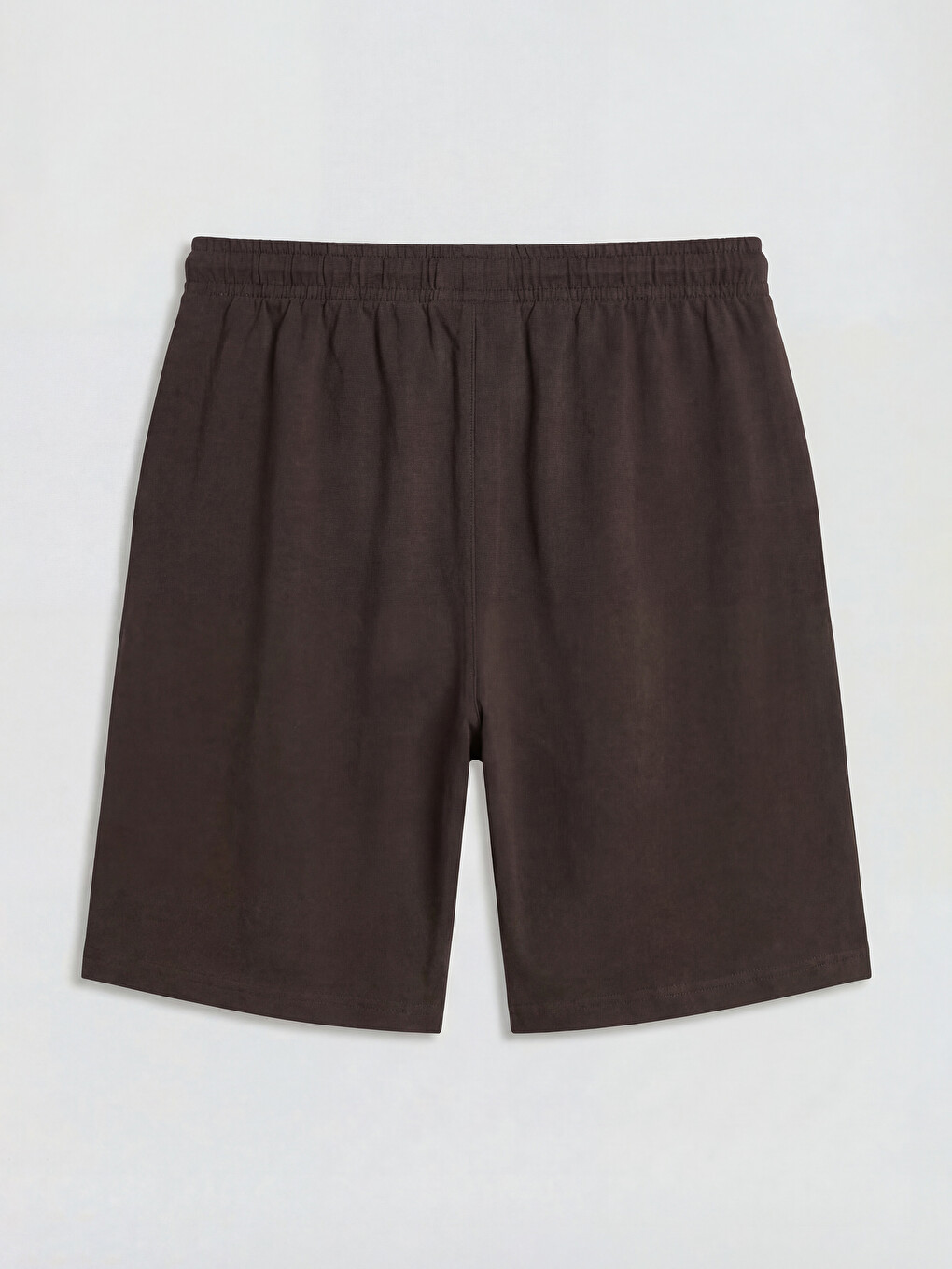 Kahverengi Slim Fit Erkek Şort-5