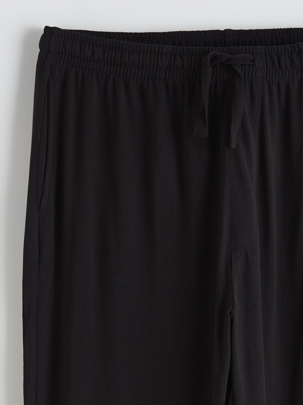 Man BLACK Pyjama Bottoms-1