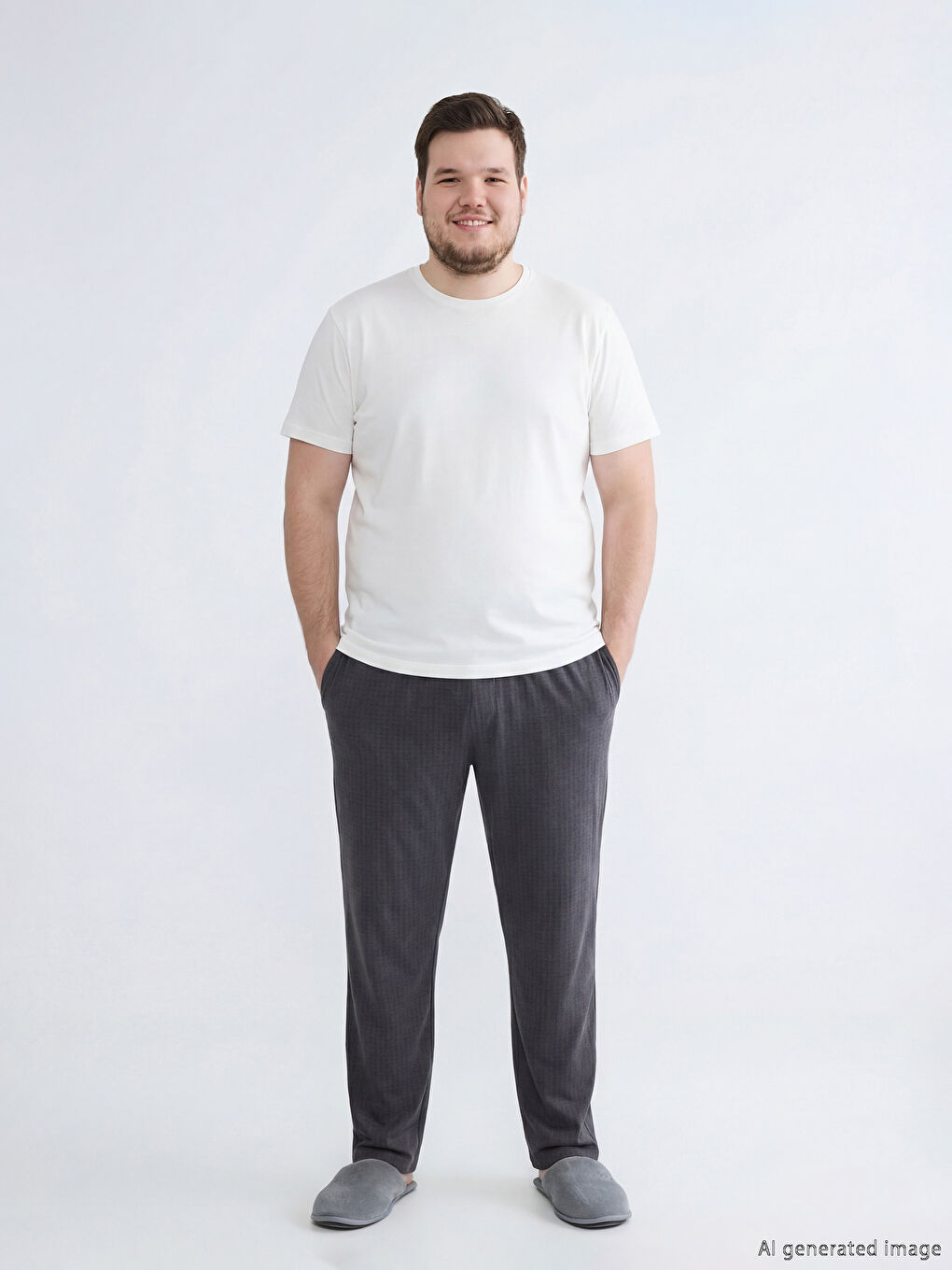 ნიმუშიანი მამაკაცებისთვის პიჟამა ქვედაბოლო-1