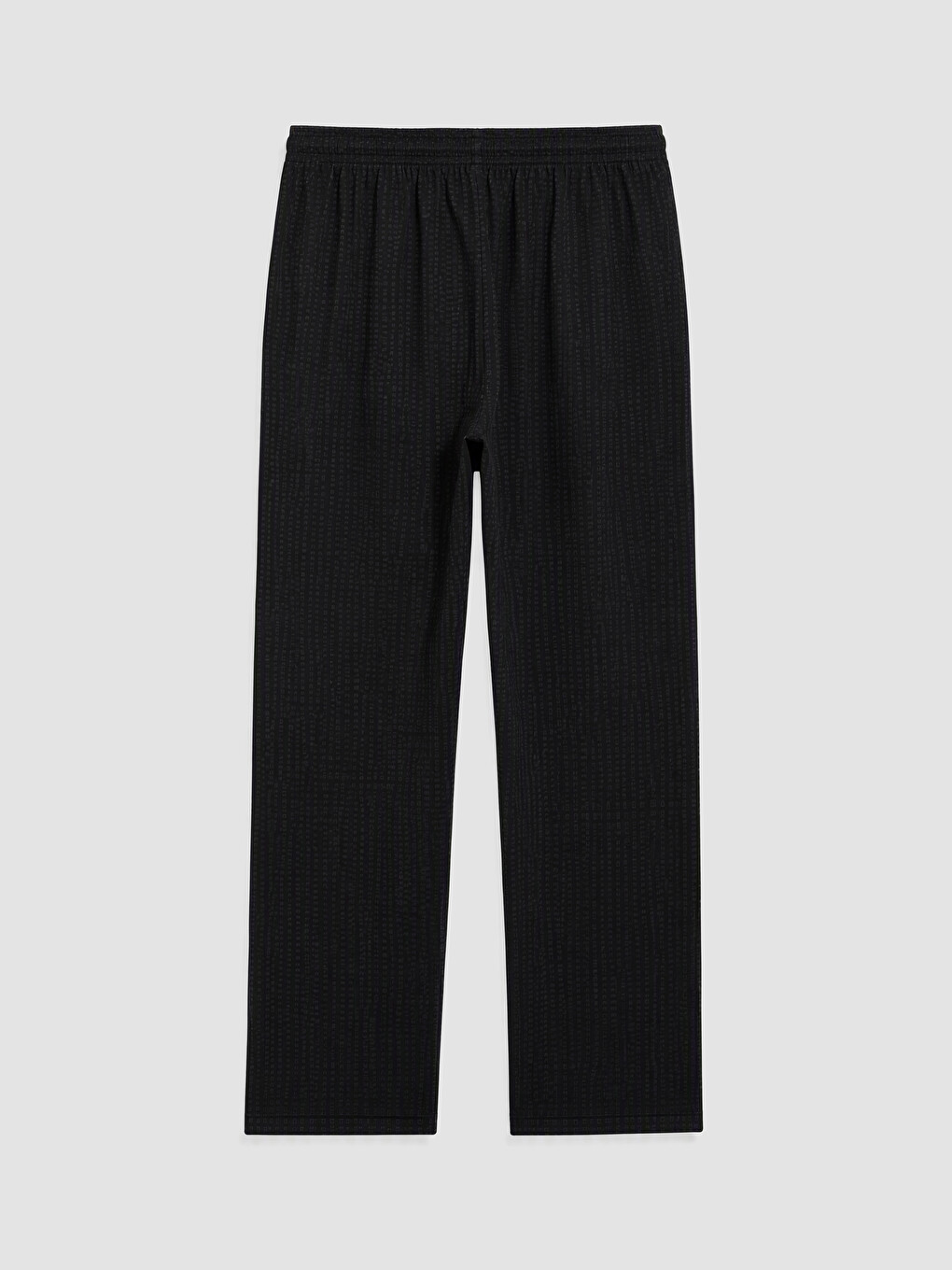 Siyah Desenli Erkek Pijama Alt-2