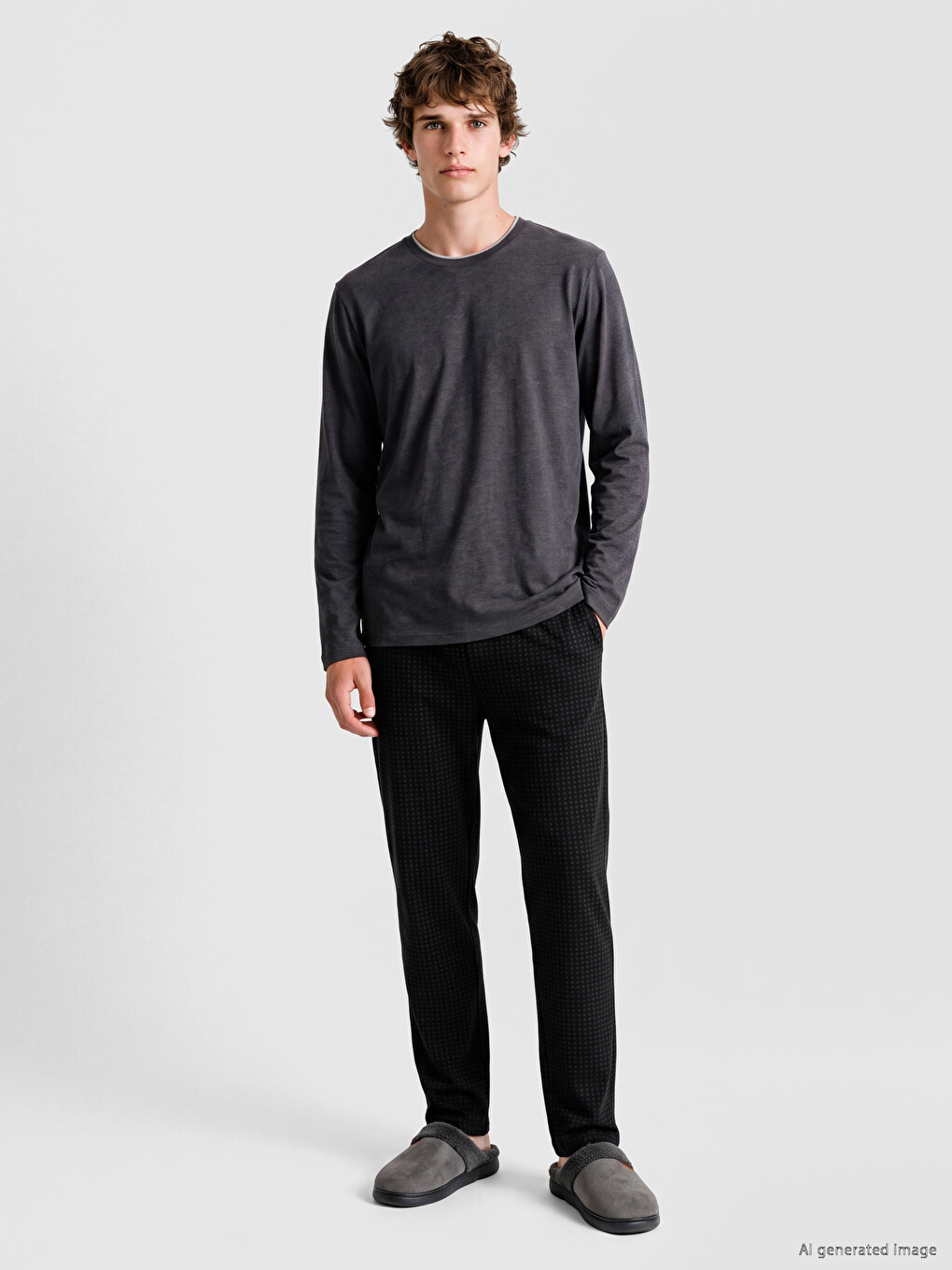 Patterned Men's Pyjamas Bottom