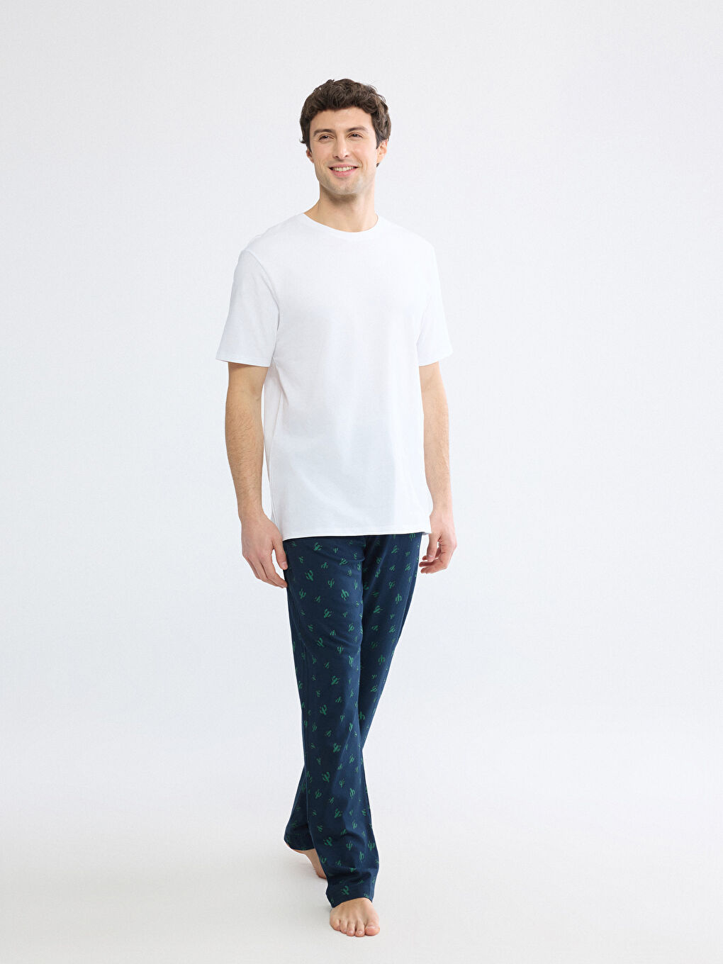 Mann DUNKELBLAU Pyjama-Hosen