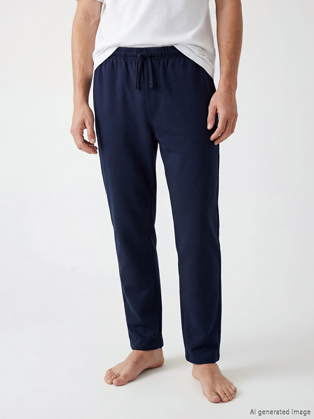 стандартты пішімді ерлерге арналған пижама шалбары-1