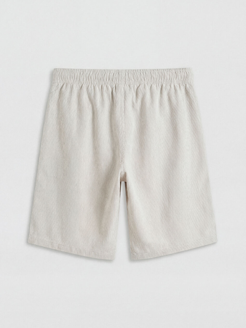 Bej Standart Kalıp Erkek Pijama Alt Şort-5