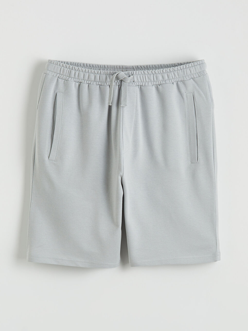 Gri Standart Kalıp Erkek Pijama Alt Şort-4