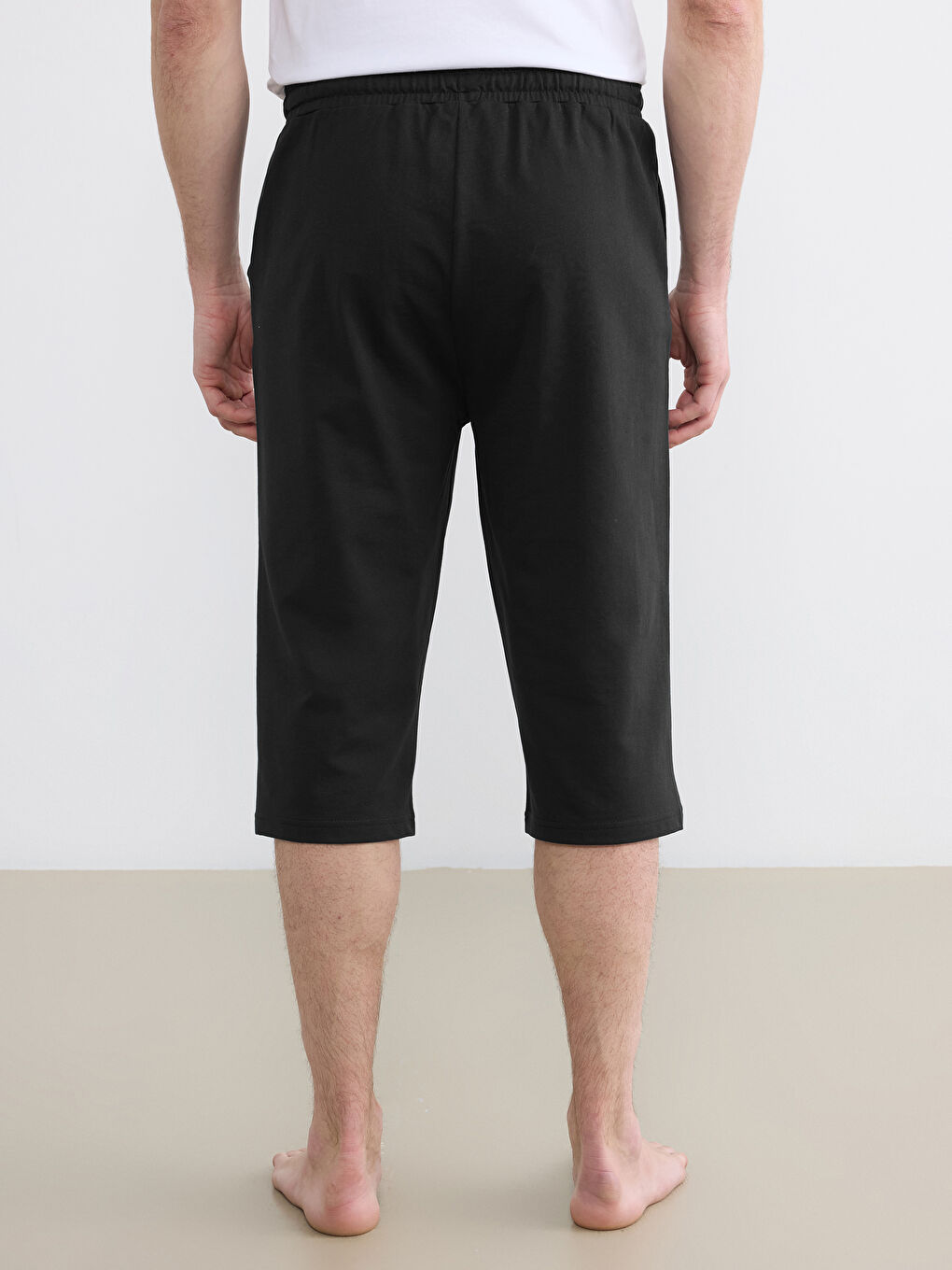 რეგულარული მორგების მამაკაცის პიჟამის ქვედაბოლო-3