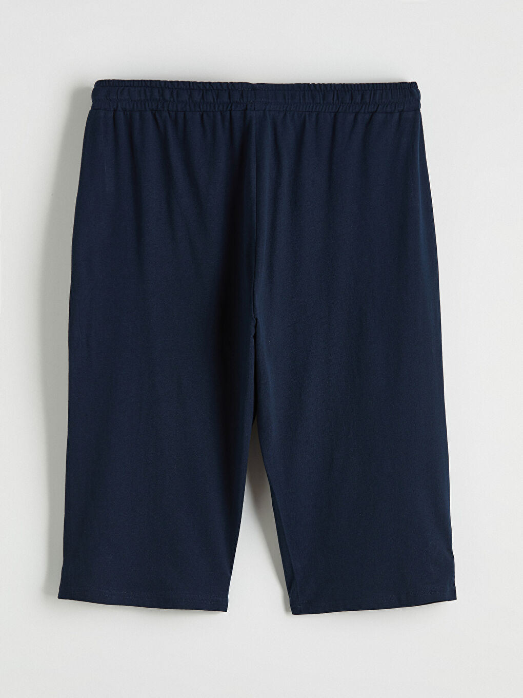 Lacivert Standart Kalıp Erkek Pijama Alt Şort-8