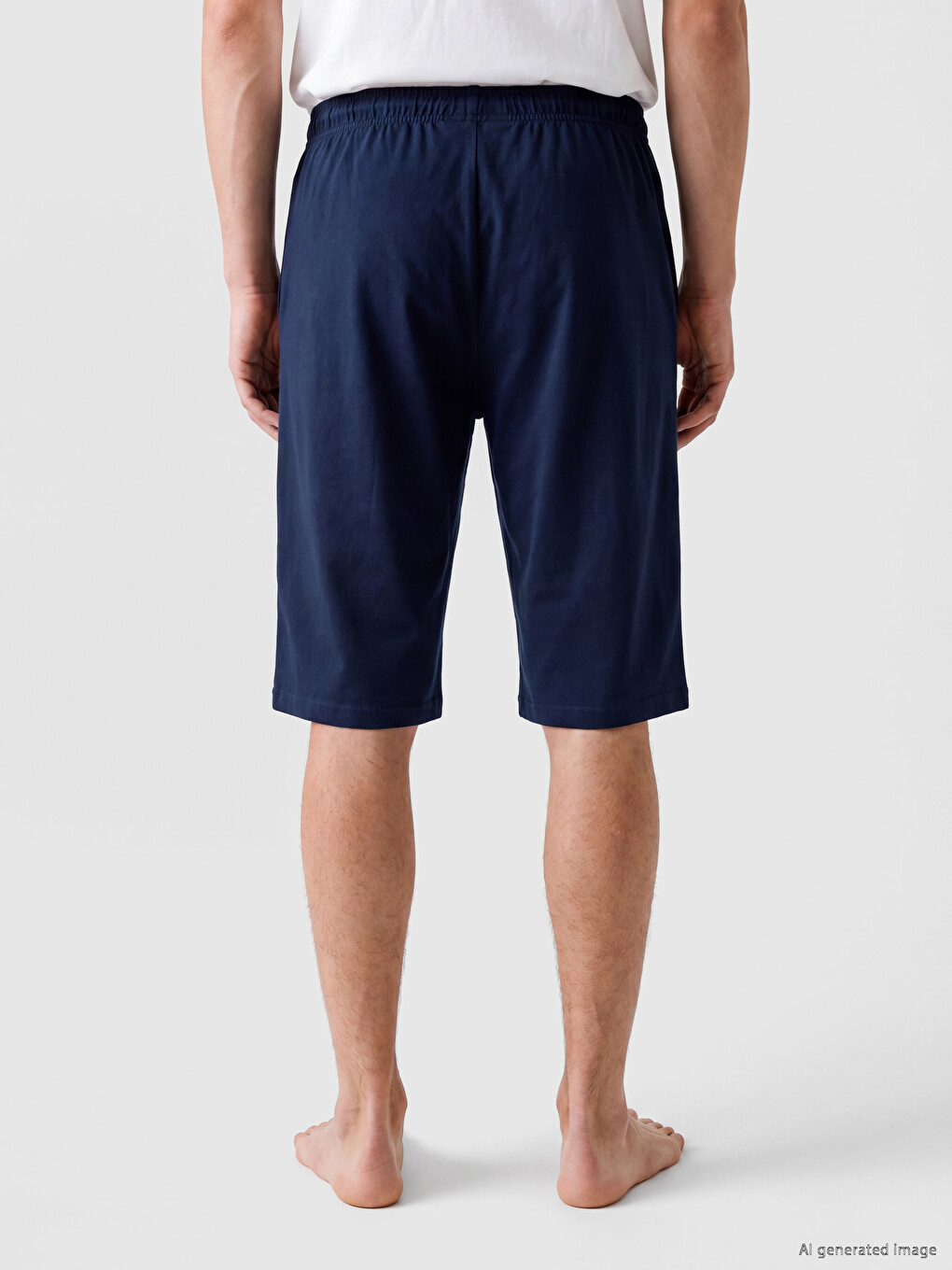 Standard Fit Men's Pyjama Bottom Shorts-3