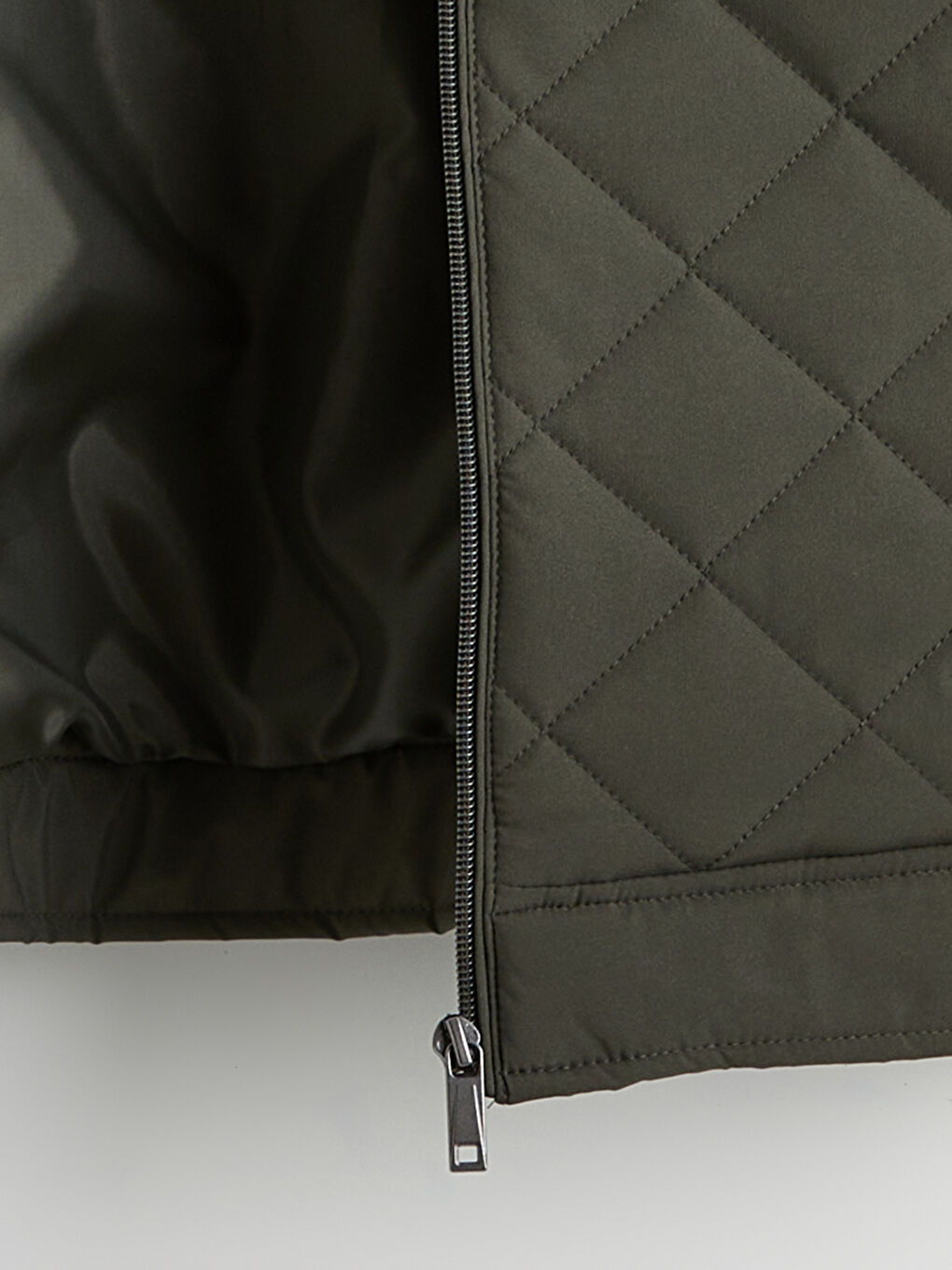 Палто с байкър яка, стандартна кройка за мъже-17