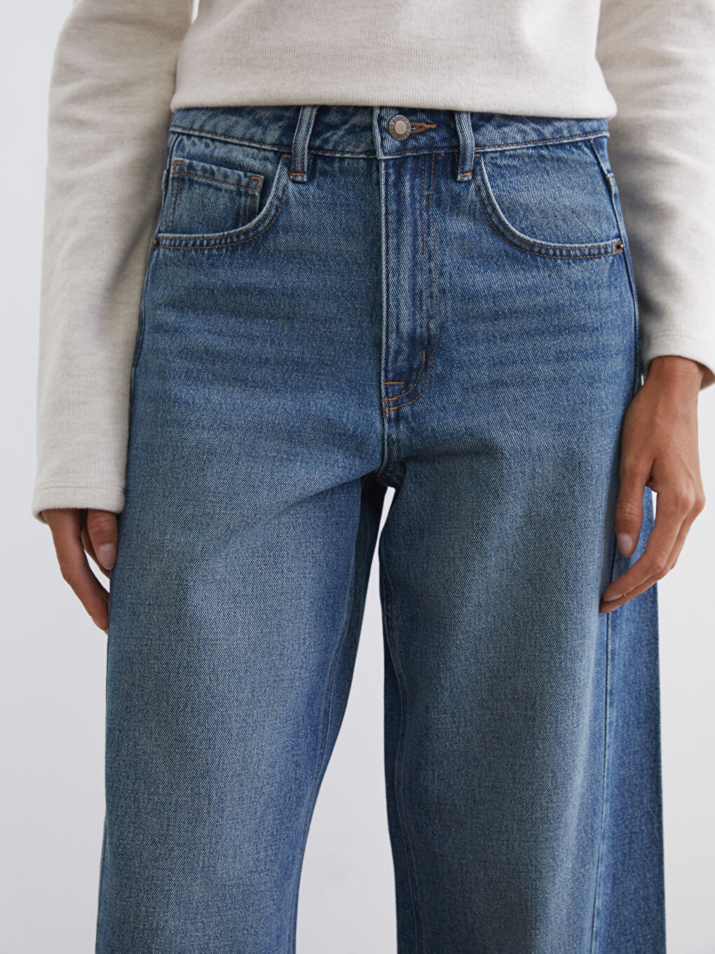 جينز نيلي امرأة-2