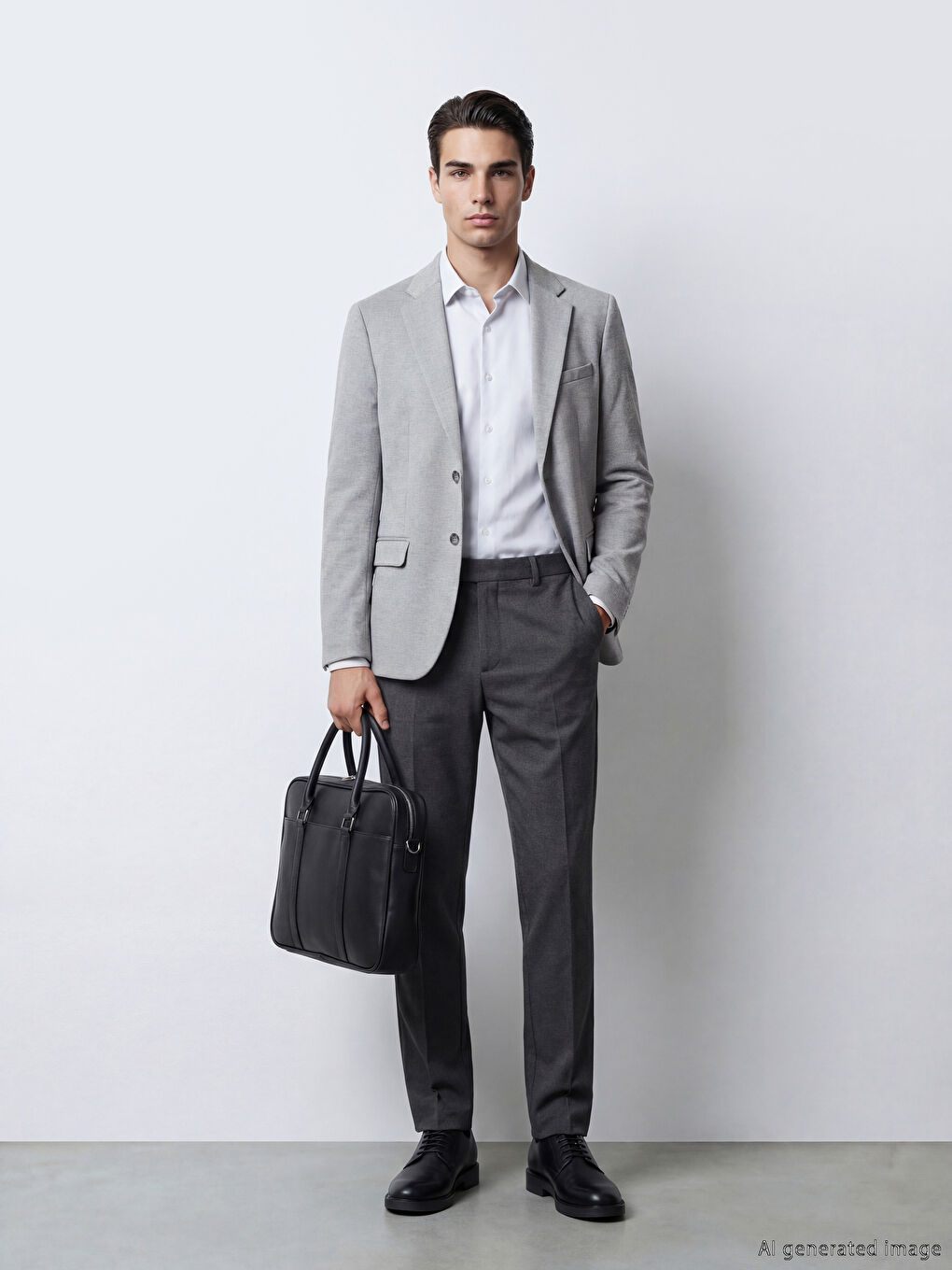 Slim Fit Men's Suit Jacket-2